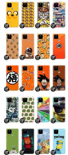 etui-do-google-pixel-5a-case-bajki-kreskowki-wzory-typ-plecki