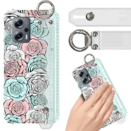 etui-shock-pas-do-redmi-note-11t-pro-kwiat-wzory