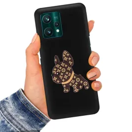 etui-matowe-czarne-piesek-3d-do-realme-9-pro-plus