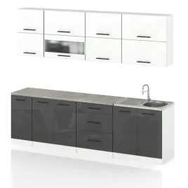 meble-kuchenne-kuchnia-szafki-modulowe-26m-rico-szary-polysk-bialy-mat