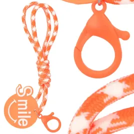 zawieszka-smycz-quick-do-kluczy-pomarancz-smile