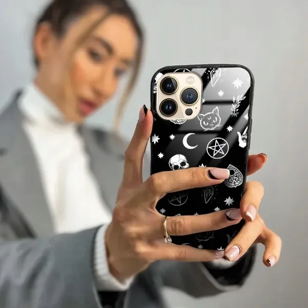 etui-glass-do-iphone-12-pro-case-skull-goth-wzory