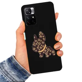 etui-matowe-piesek-3d-do-xiaomi-redmi-note-11-5g