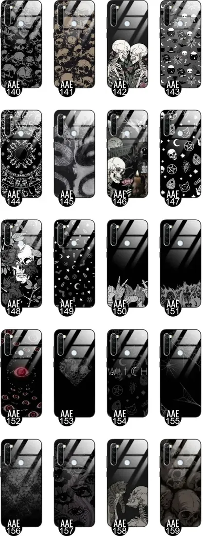 etui-glass-do-xiaomi-redmi-note-8t-case-goth-wzory