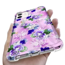 etui-antishock-do-iphone-12-kwiaty-flower-wzory