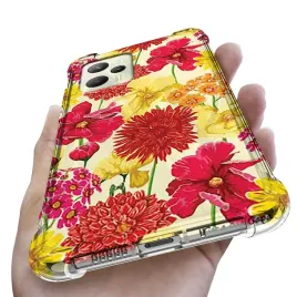 etui-antishock-do-realme-c35-kwiaty-flower-wzory