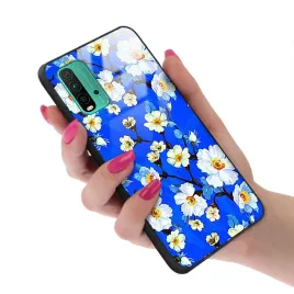 etui-glass-do-xiaomi-redmi-9-power-kwiaty-wzory