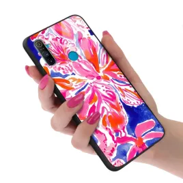etui-glass-do-realme-c3-wiosenne-flower-top-wzory