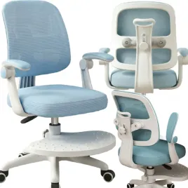 fotel-obrotowy-dla-dziecka-z-podnozkiem-do-biurka-szkolny-regulowany