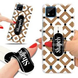 etui-uchwyt-do-realme-c11-2021-w-pepitke-wzory