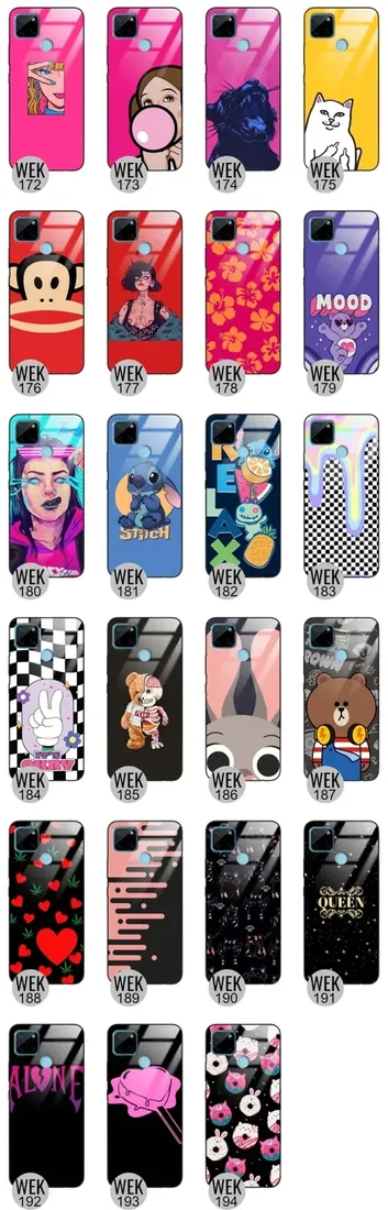 etui-szklane-do-realme-c25y-modne-patterny-wzory