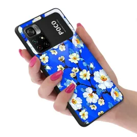 etui-glass-do-xiaomi-poco-m4-pro-5g-kwiaty-wzory