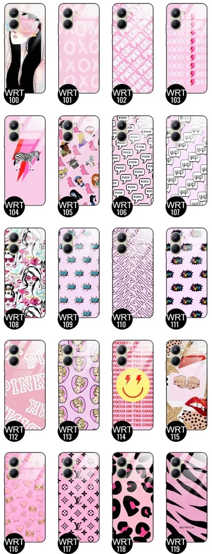 etui-glass-do-realme-c33-aesthetic-pattern-wzory