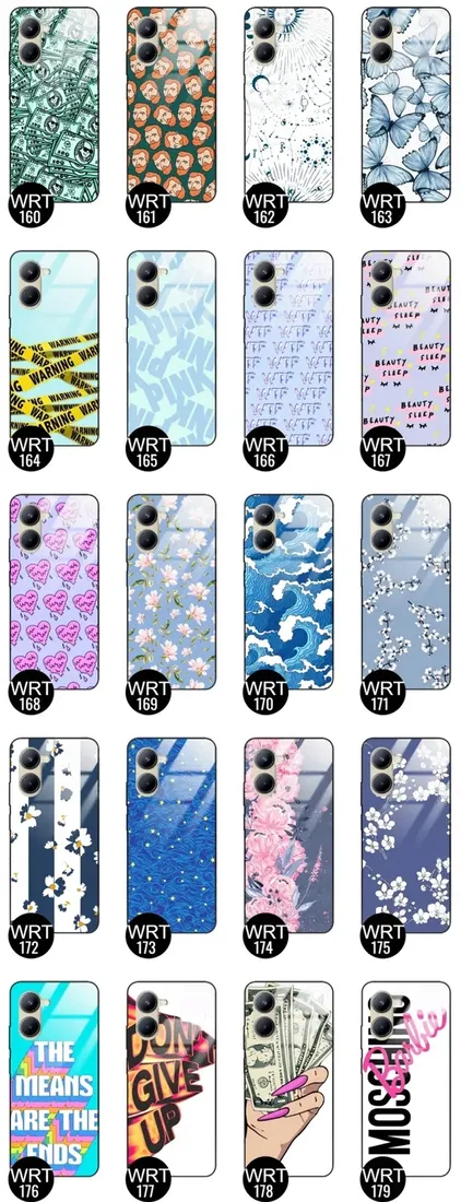 etui-glass-do-realme-c33-aesthetic-pattern-wzory