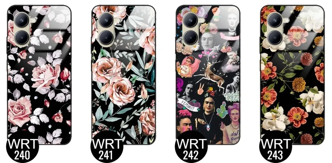 etui-glass-do-realme-c33-aesthetic-pattern-wzory