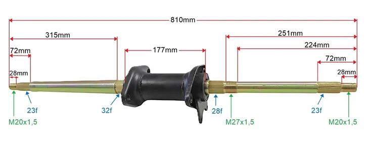 os-tylnap-power-force-atv-200-stan-opakowania-oryginalne