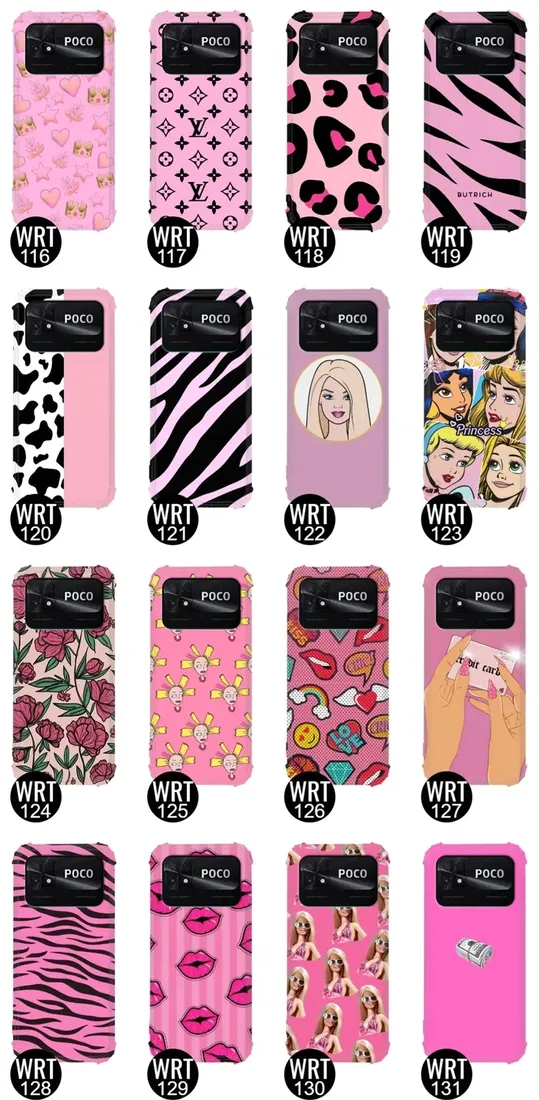 etui-antishock-do-xiaomi-poco-c40-case-waves-wzory