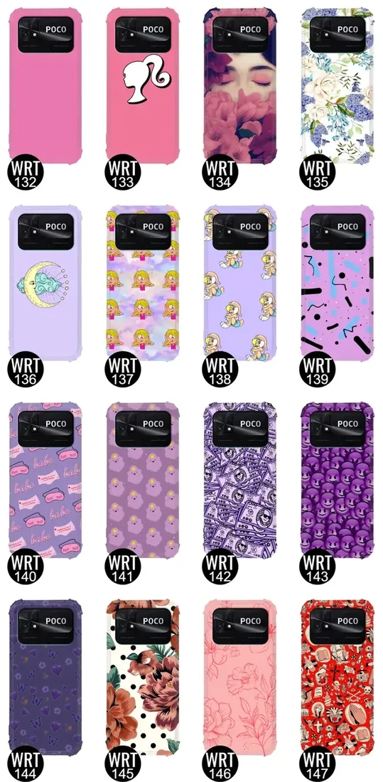 etui-antishock-do-xiaomi-poco-c40-case-waves-wzory