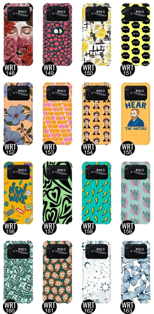 etui-antishock-do-xiaomi-poco-c40-case-waves-wzory