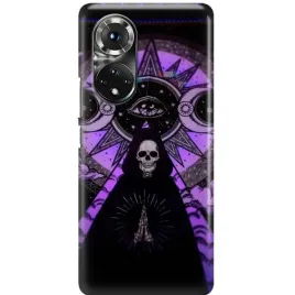 etui-do-huawei-honor-50-pro-czaszka-goth-top-wzory