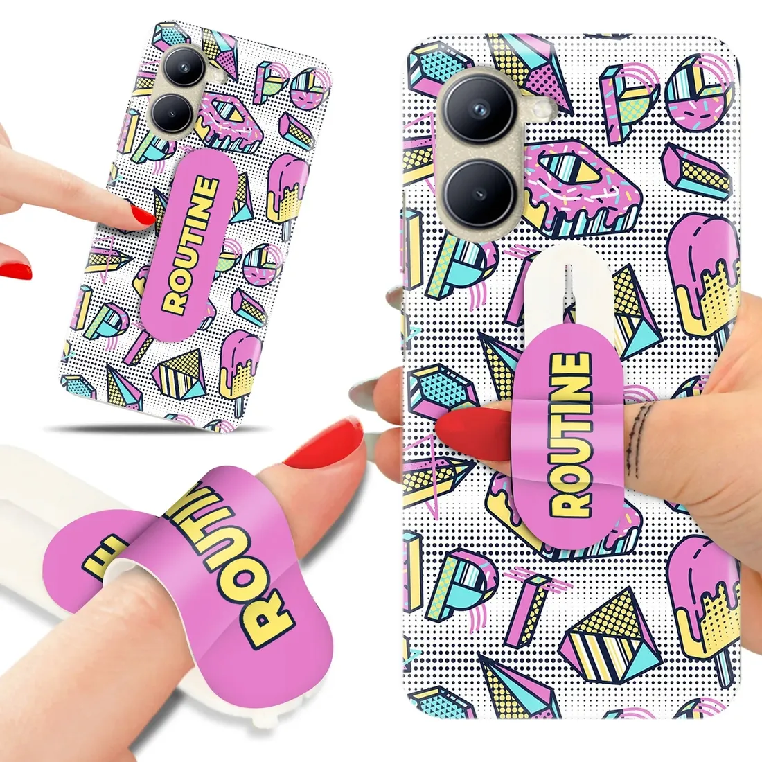 etui-uchwyt-do-realme-c33-ikony-patterny-wzory