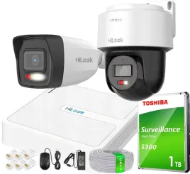 zestaw-monitoringu-2-kamery-4mp-hilook-ipcam-b4-30dl-ptz-n4mp-p-nvr-1tb