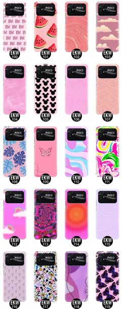 etui-case-do-xiaomi-poco-c40-spring-wiosenne-wzory-kolor-wielokolorowy