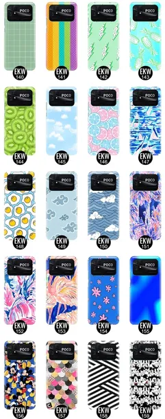 etui-case-do-xiaomi-poco-c40-spring-wiosenne-wzory-material-tworzywo-sztuczne