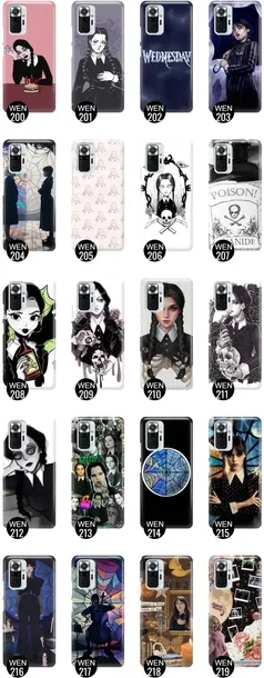 etui-do-xiaomi-redmi-note-10-pro-wednesday-wzory-kolor-wielokolorowy