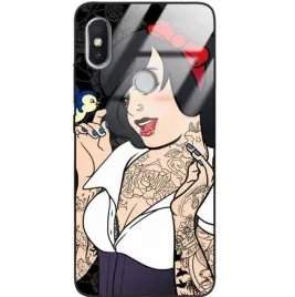 etui-glass-do-xiaomi-redmi-s2-bad-princess-wzor