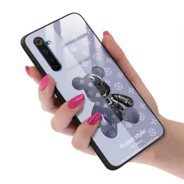etui-glass-do-realme-6-pro-bearbrick-misie-wzory