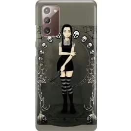 etui-do-samsung-note-20-wednesday-addams-top-wzory