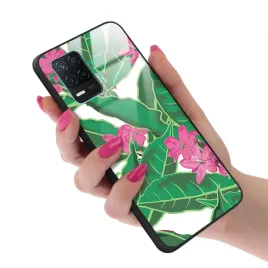 etui-glass-do-realme-8-5g-kwiaty-wiosenne-wzory