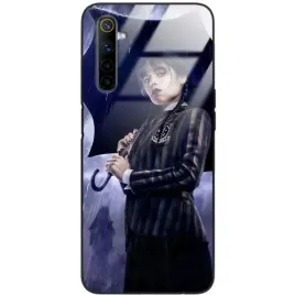 etui-glass-do-realme-6-wednesday-serial-case-wzor