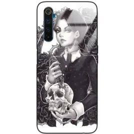 etui-glass-do-realme-6-pro-wednesday-serial-wzor