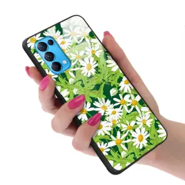 etui-glass-do-oppo-reno-5-kwiaty-wiosenne-wzory