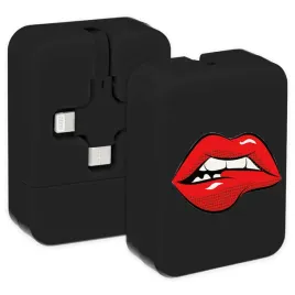 kabel-usb-3w1-ladowanie-kostka-czarny-lips-wzory