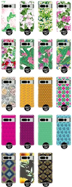 etui-do-google-pixel-7-pro-kwiatowe-wiosenne-wzory-typ-plecki
