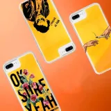 etui-sand-pomaranczowy-do-iphone-7-plus-top-wzory-stan-nowy