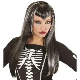peruka-damska-z-grzwywka-szkieletor-halloween