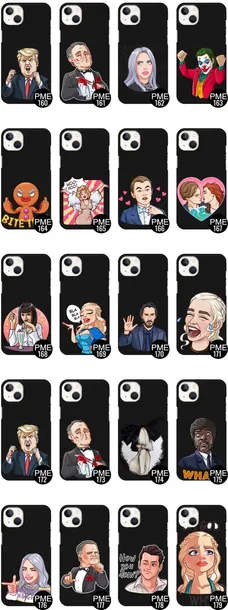 etui-matowe-czarne-do-iphone-14-plus-modne-wzory-material-tworzywo-sztuczne