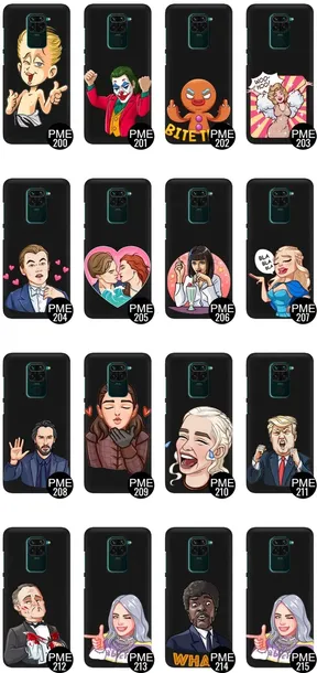 etui-mat-czarne-do-xiaomi-redmi-note-9-pro-wzory-kod-producenta-matowe-etui-ochronna-z-nadrukiem