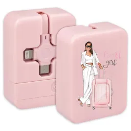 kabel-usb-3w1-kostka-rozowy-travel-girl-top-wzory