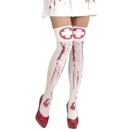 zakolanowki-biale-pielegniarki-zombie-czerwone-plamy-krwi-na-halloween-m