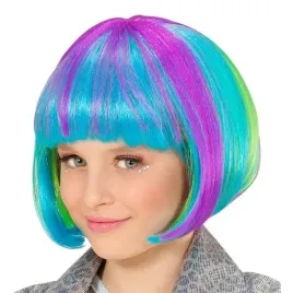 peruka-dziecieca-piosenkarka-kolorowa-bob-niebieski-fioletowy-zielony