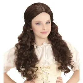 peruka-dziecieca-sredniowieczna-dama-dworu-brazowa-loki