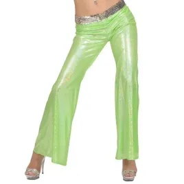 spodnie-damskie-zielone-dzwony-disco-lata-70-party-m