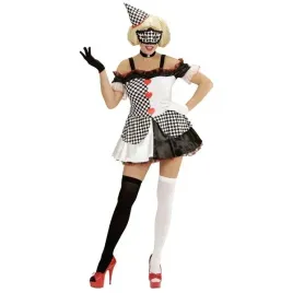 stroj-pani-pierrot-klaun-czarny-bialy-pajacyk-halloween-m