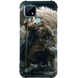 etui-shock-do-realme-c21-eldern-ring-souls-wzor