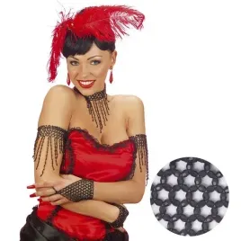 bransoletka-na-ramie-czarna-koraliki-bizuteria-karnawal-retro